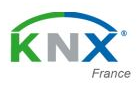 Logo KNX, solution choisi pour une intervention domotique à Pégomas